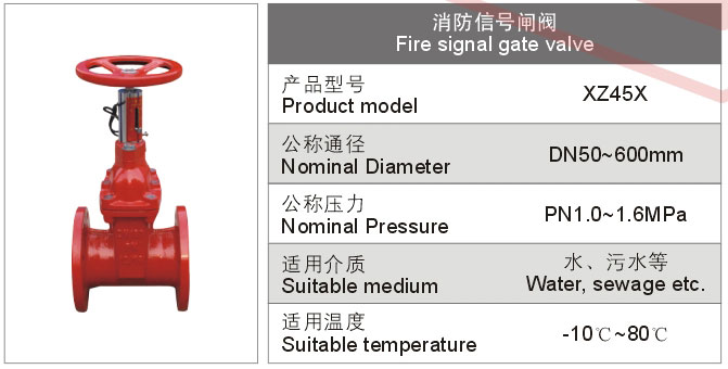 消防信号闸阀